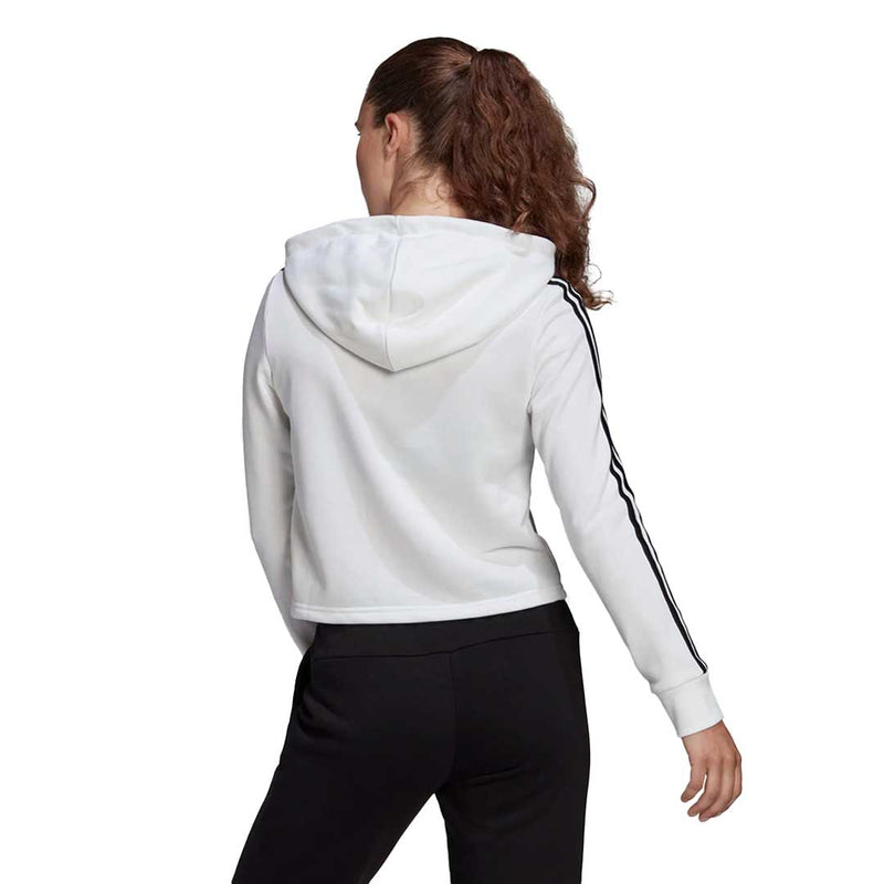 adidas - Women's Essentials 3-Stripes Cropped Hoodie (GM5574)