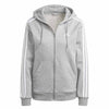 adidas - Women's Essentials 3-Stripes Full Zip Fleece Hoodie (IM0236)