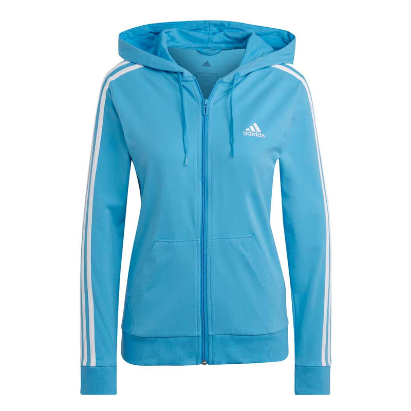 adidas - Women's Essentials 3-Stripes Full-Zip Hoodie (HL2057)