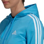 adidas - Women's Essentials 3-Stripes Full-Zip Hoodie (HL2057)