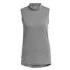 adidas - Women's Essentials Mock Neck Sleeveless Polo (HA3480)