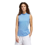 adidas - Women's Essentials Mock Neck Sleeveless Polo (HA3484)