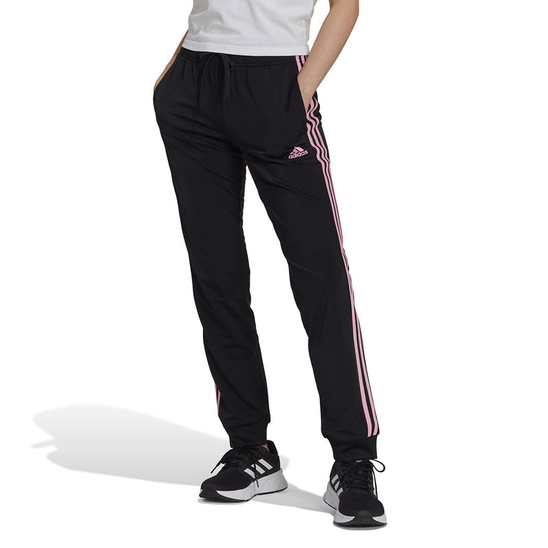 adidas - Pantalon Essentials Warm-Up Slim Tapered à 3 bandes pour femme (HP0461) 