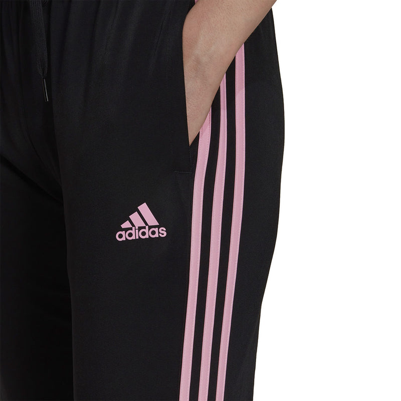 adidas - Pantalon Essentials Warm-Up Slim Tapered à 3 bandes pour femme (HP0461) 