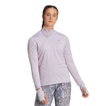 adidas - Women's Fast Running 1/2 Zip Long Sleeve Top (HR5704)