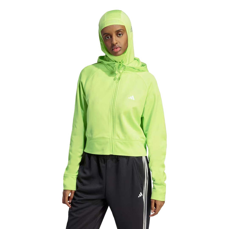 adidas - Women's Game & Go Full Zip Fleece Hoodie (HY3229)