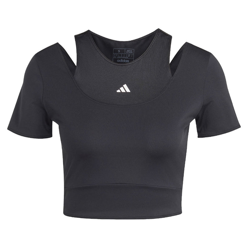 adidas - Women's HIIT AEROREADY Crop Training T-Shirt (HN5538)