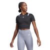 adidas - Women's HIIT AEROREADY Crop Training T-Shirt (HN5538)