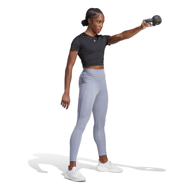 adidas - Women's HIIT AEROREADY Crop Training T-Shirt (HN5538)