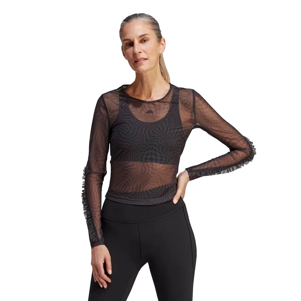 adidas - Women's Long Sleeve Yoga Shirt (HR5076)