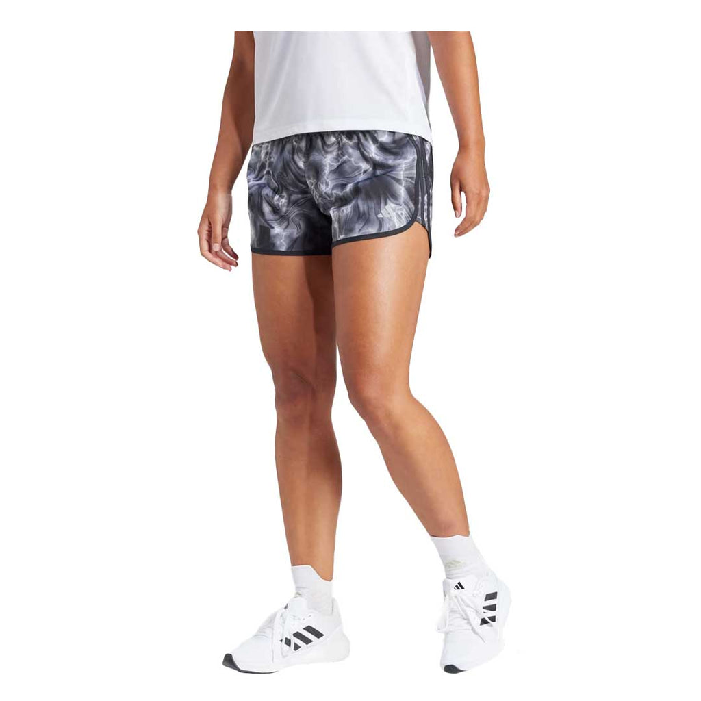 adidas - Women's Marathon 20 Allover Print 3 Inch Shorts (IL1665-3IN)