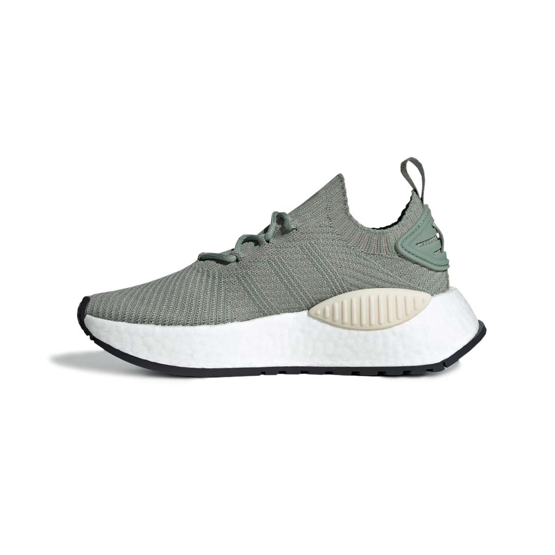 Adidas Women s NMD W1 Shoes IE9884 Olv Org Bei W5