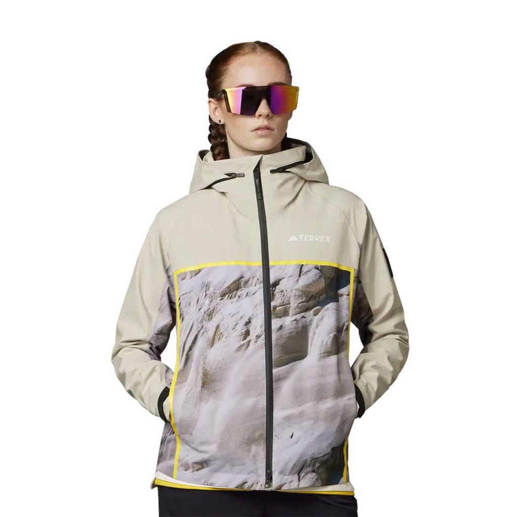 adidas - Women's Terrex National Geographic Rain.Rdy Jacket (IC1992)