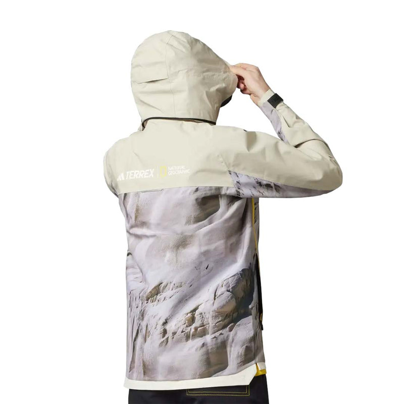 adidas - Women's Terrex National Geographic Rain.Rdy Jacket (IC1992)