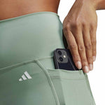 adidas - Women's Optime Stash Pocket High-Waisted 3/4 Leggings (HR5417)