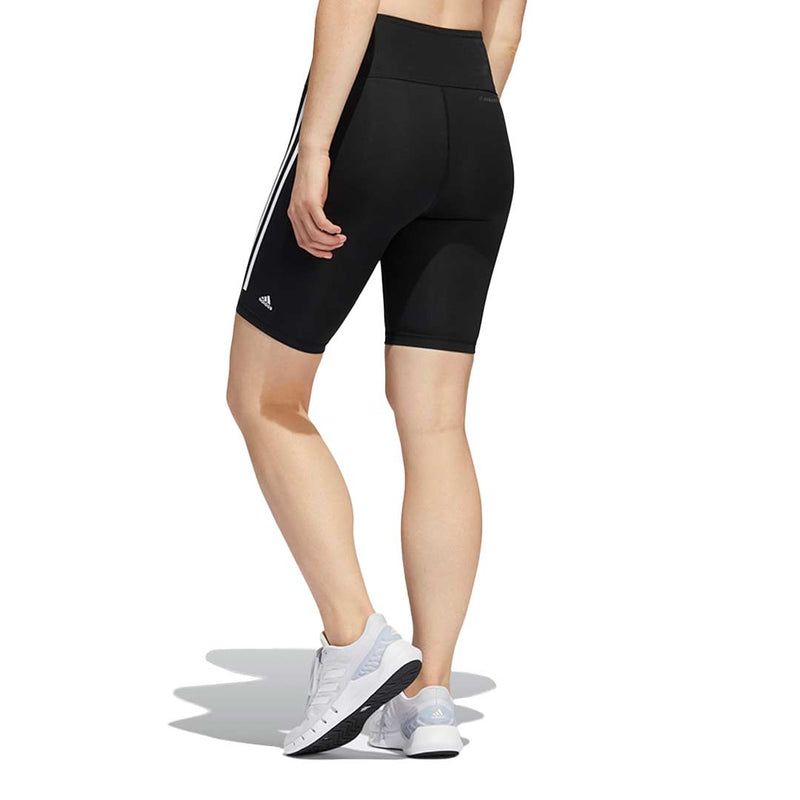 adidas - Women's Optime Trainicons 3-Stripes Biker Shorts (H64228)