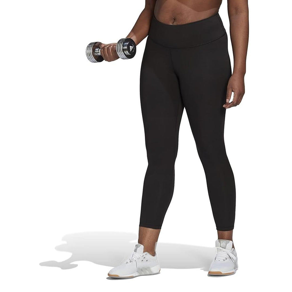 adidas - Women's Optime Training Leggings (Plus Size) (H64226)