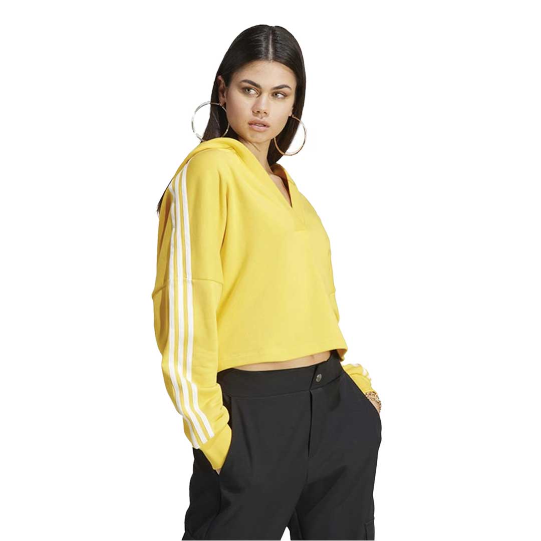 Adidas originals women's active icons cropped hoodie best sale