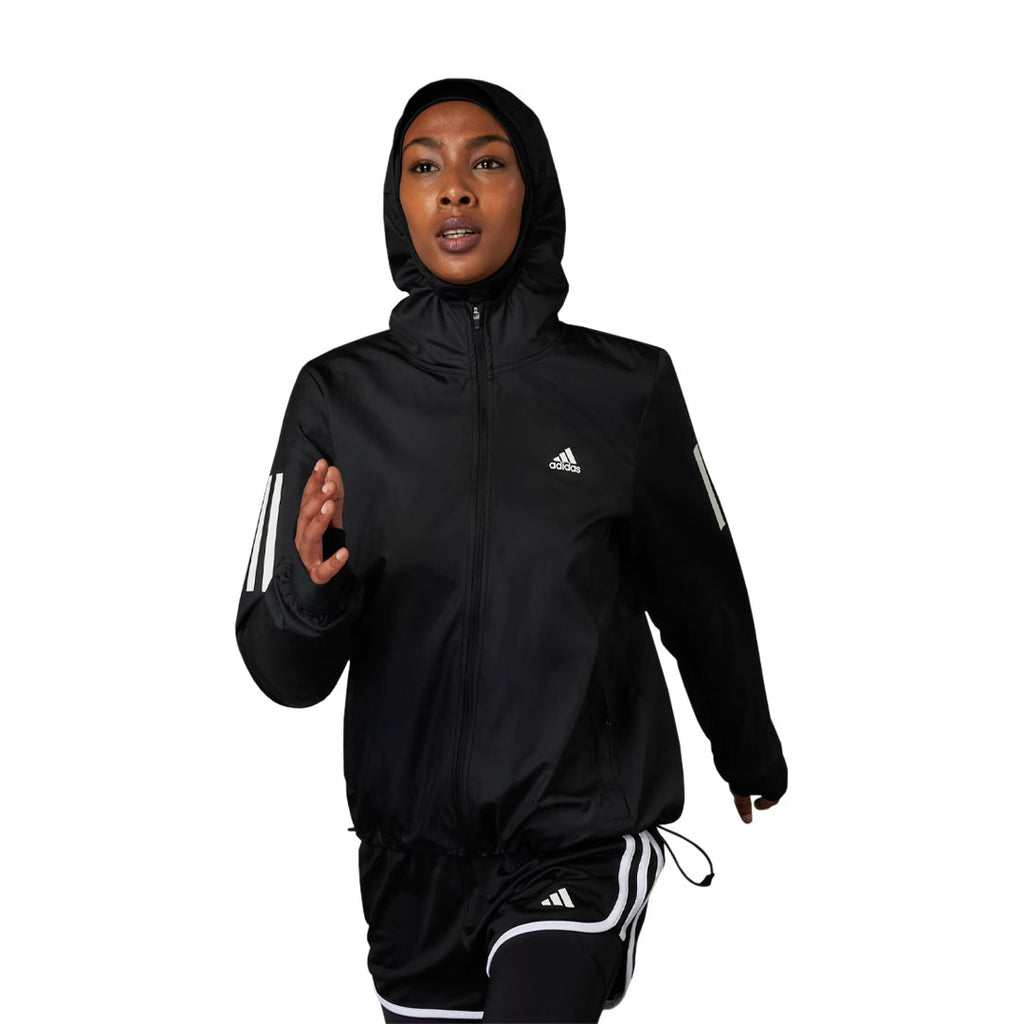 adidas - Women's Own The Run Hooded Running Windbreaker Jacket (H59271)