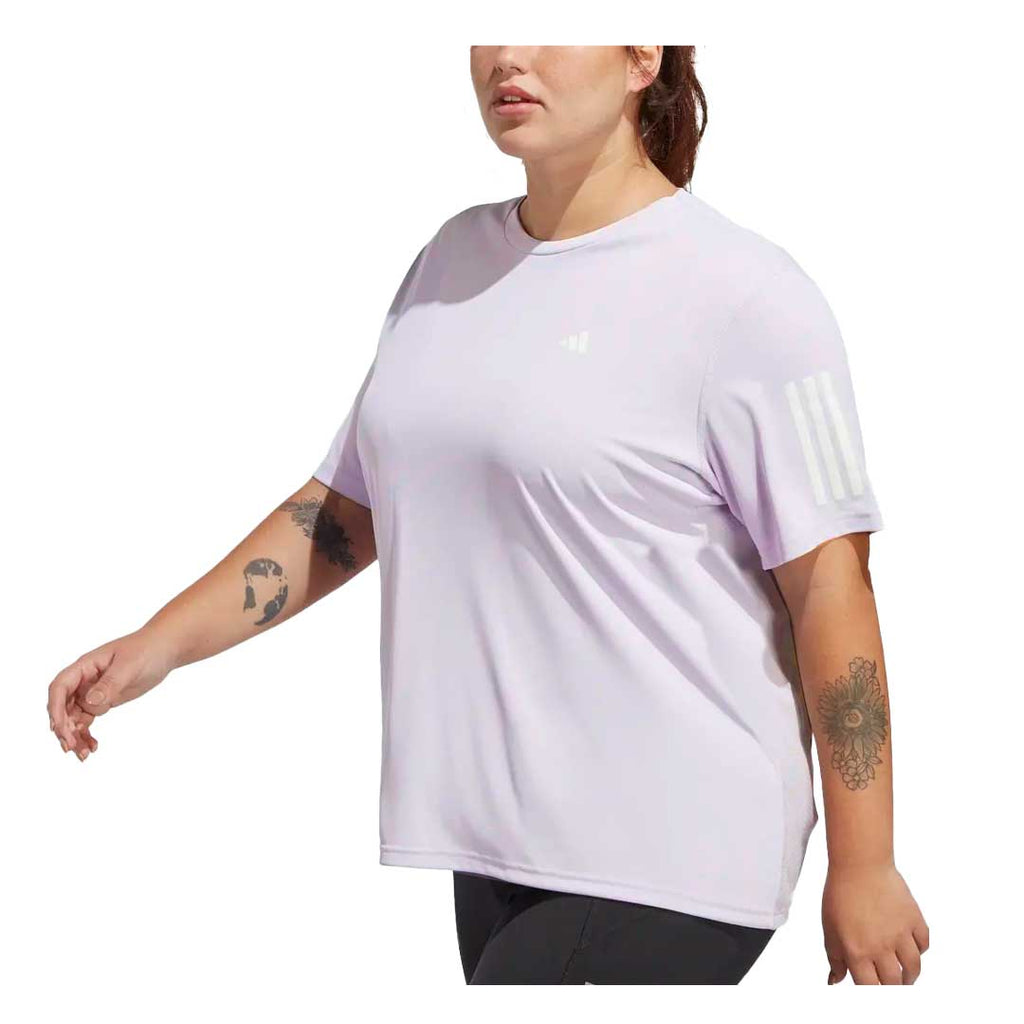 adidas - Women's Own The Run T-Shirt (Plus Size) (HR9939)