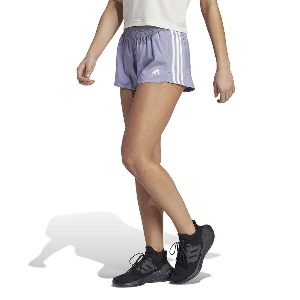 adidas - Women's Pacer 3-Stripes Woven Shorts (IB8704)