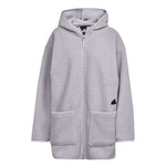 adidas - Women's Polar Fleece Long Hooded Track Top (HM2840)