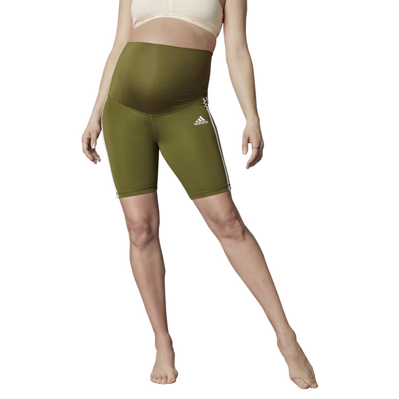 adidas - Women's Positivity 3-Stripes Training Short Tights (Maternity) (HS3626)