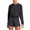 adidas - Women's Power AEROREADY Crop Cover-Up Sweatshirt (IM2692)