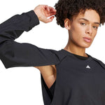 adidas - Women's Power AEROREADY Crop Cover-Up Sweatshirt (IM2692)