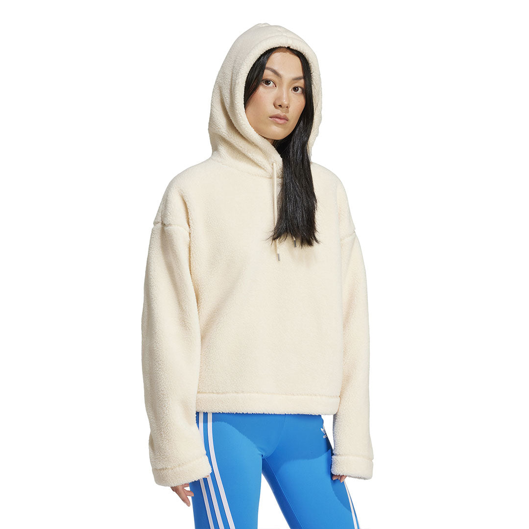 Adidas essentials hoodie women's online