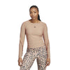 adidas - Women's Print Clash Long Sleeve Yoga T-Shirt (HT7324)