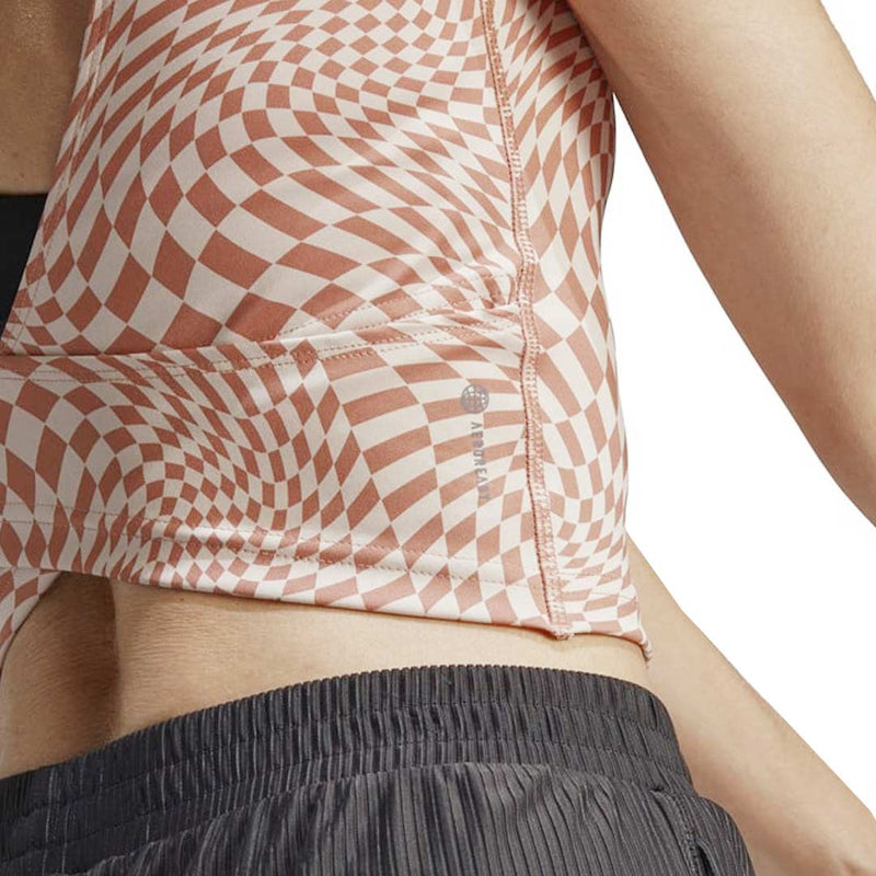 adidas - Débardeur de yoga imprimé Clash pour femme (HY2601)