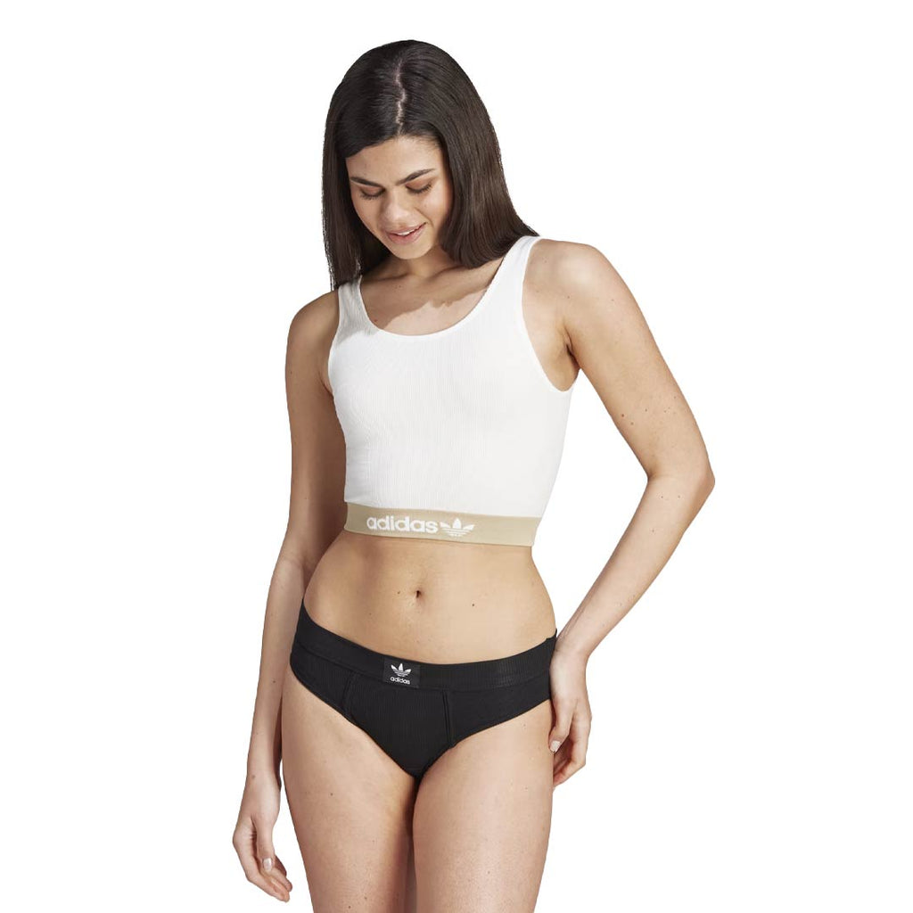 adidas - Women's Ribbed Modern Flex Brami Crop Top (GC3809)