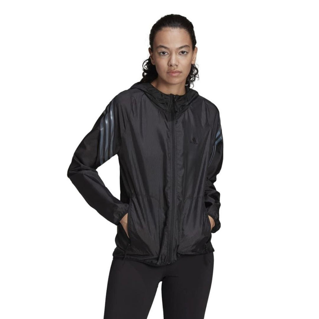 adidas - Women's Run Icons 3-Stripes Windbreaker Jacket (HC7976)