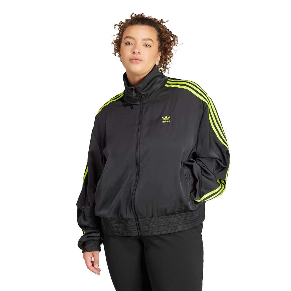 adidas - Women's Satin Firebird Track Top (Plus Size) (IJ7422)