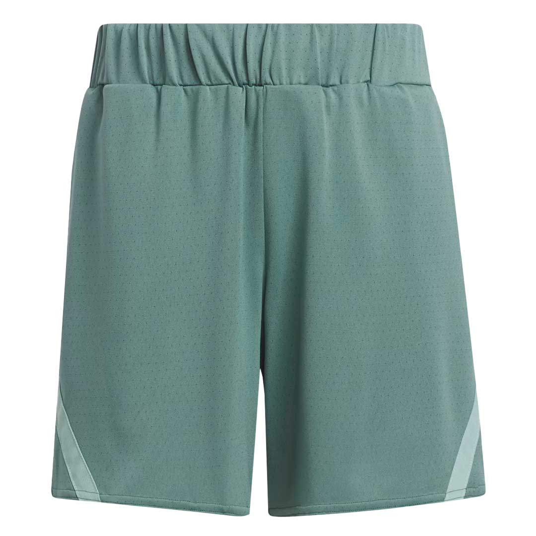 Green adidas shorts womens on sale