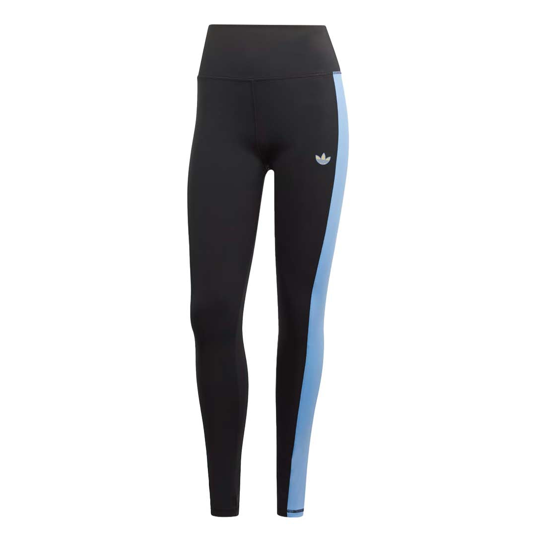 Adidas Women s Side Panel Leggings IC2206 Blk Blu XS