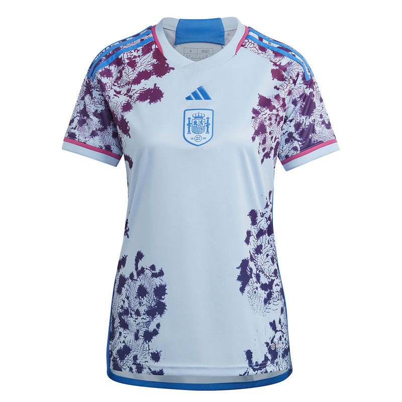 adidas - Maillot extérieur Espagne 23 pour femme (HT4314)