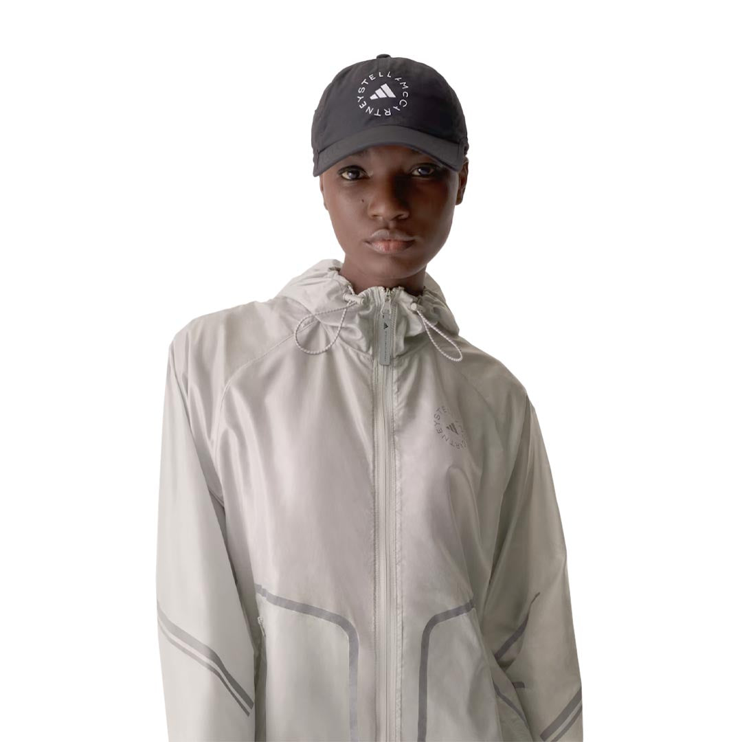 Adidas Women s Stella McCartney TruePace Running Jacket IN5042 Off Wht M