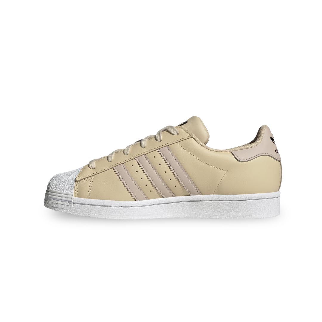 Beige suede adidas superstars hotsell