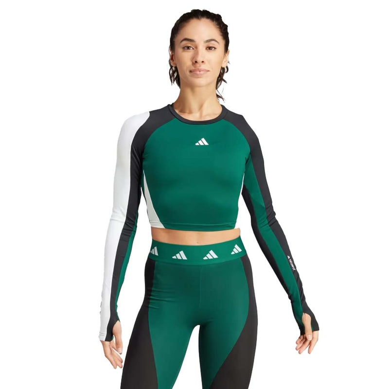 adidas - Women's Techfit Aeroready Long Sleeve T-Shirt (IK6152)