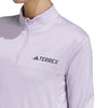 adidas - Women's Terrex Multi 1/2 Zip Long Sleeve T-Shirt (HM4015)