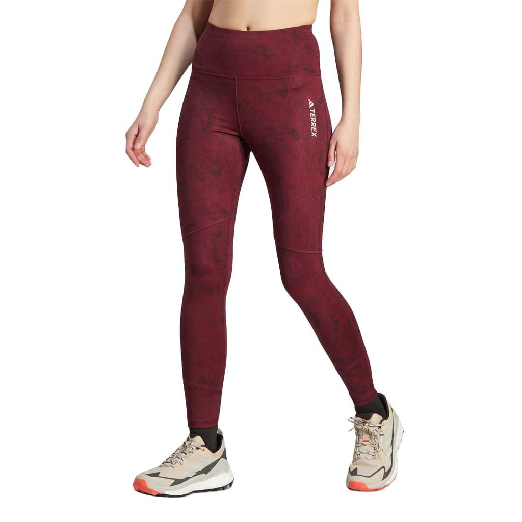 adidas - Women's Terrex Multi All Over Print Leggings (HZ6307)