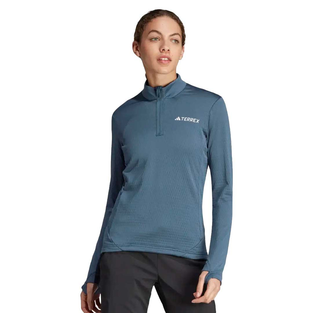 adidas - Women's Terrex Multi Light 1/4-Zip Fleece Pullover (IB1218)