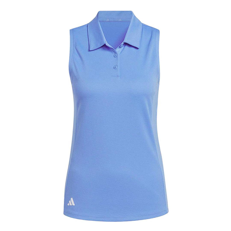 adidas - Women's Textured Sleeveless Golf Polo (HT1257)