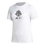 adidas - T-shirt d'avant-match à manches courtes Toronto FC pour femme (H49788) 