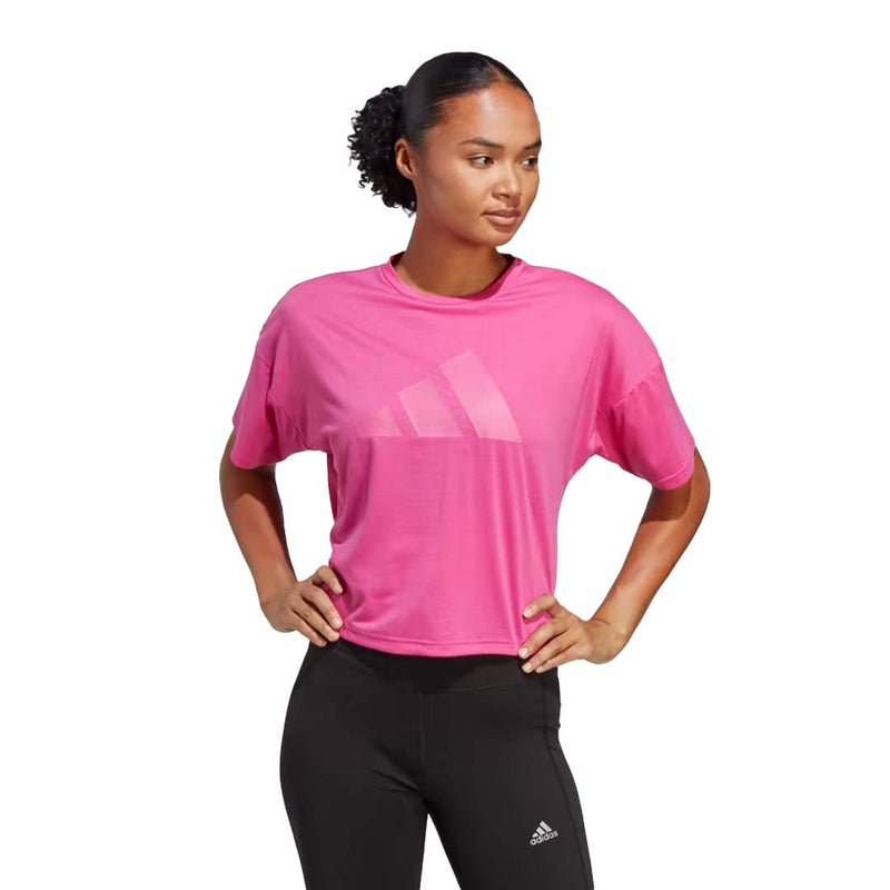 adidas - Women's Train Icon 3 Bar Logo T-Shirt (HS2345)