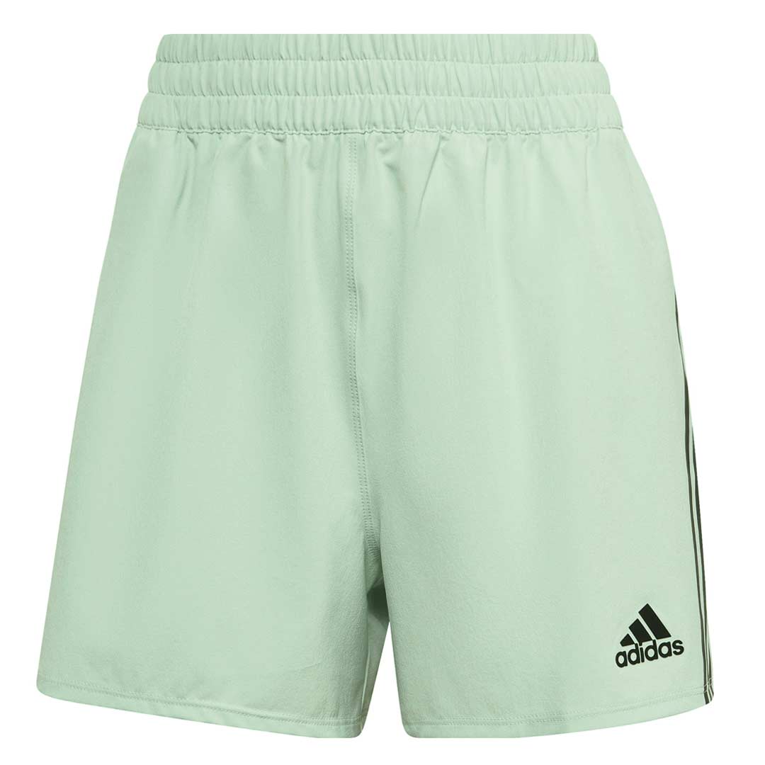 Adidas Women s Train Icons 3 Stripes Woven Shorts HJ9823