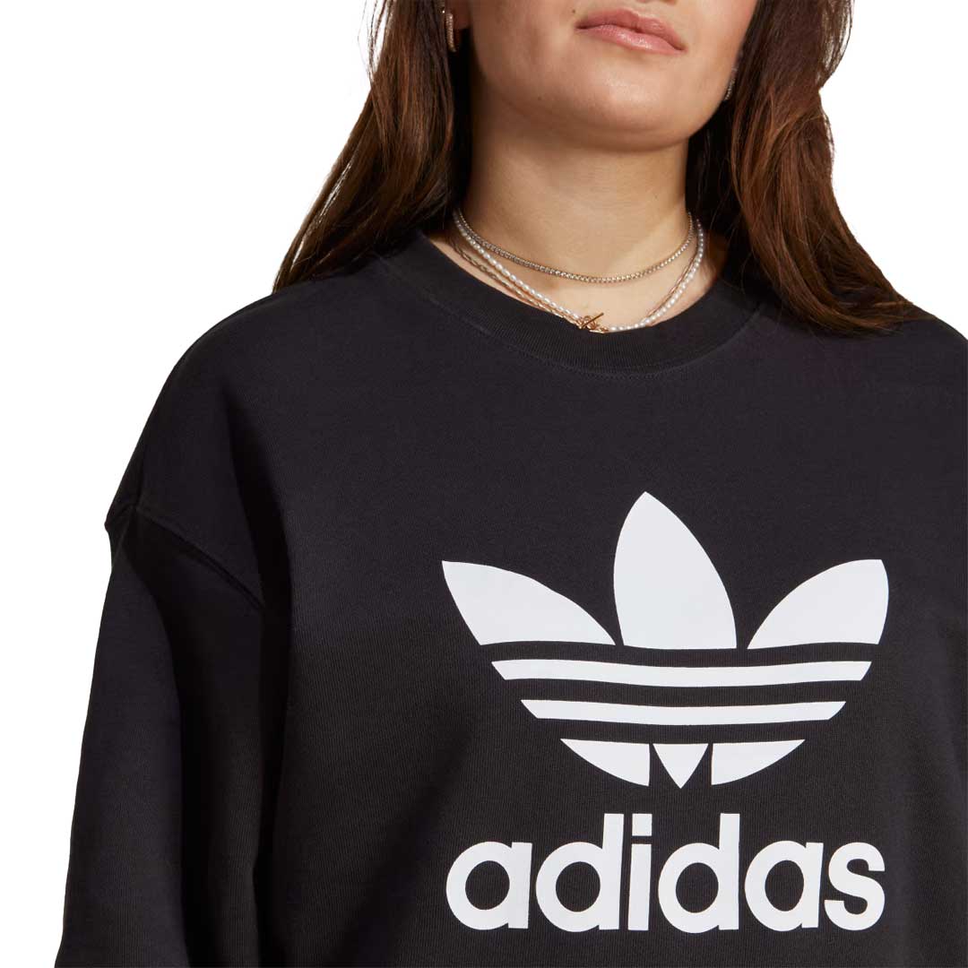 Adidas logo crew sweatshirt online