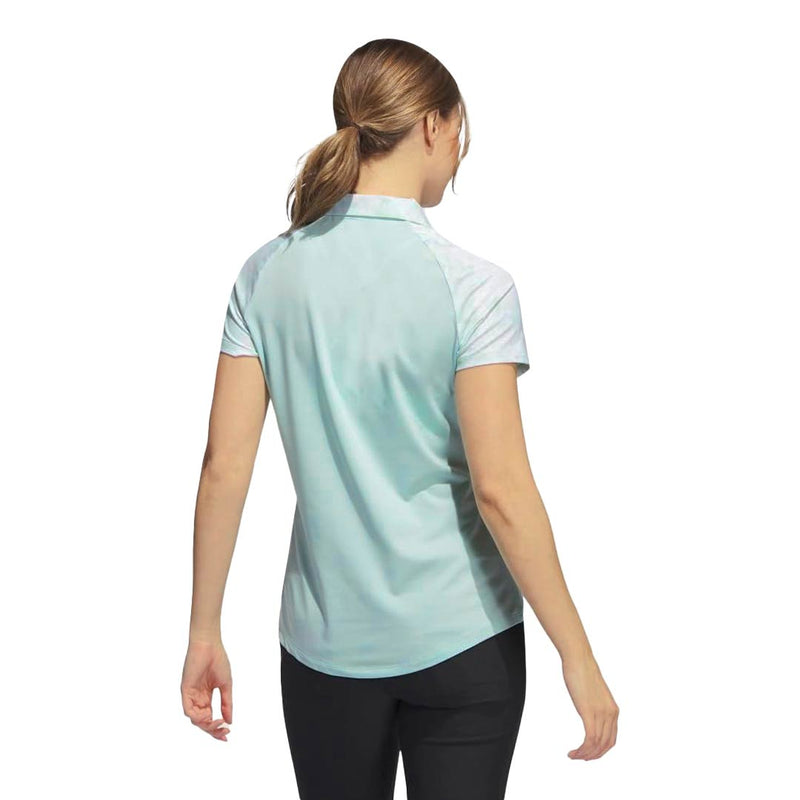 adidas - Women's Ultimate365 Print Short Sleeve Polo (IK7176)